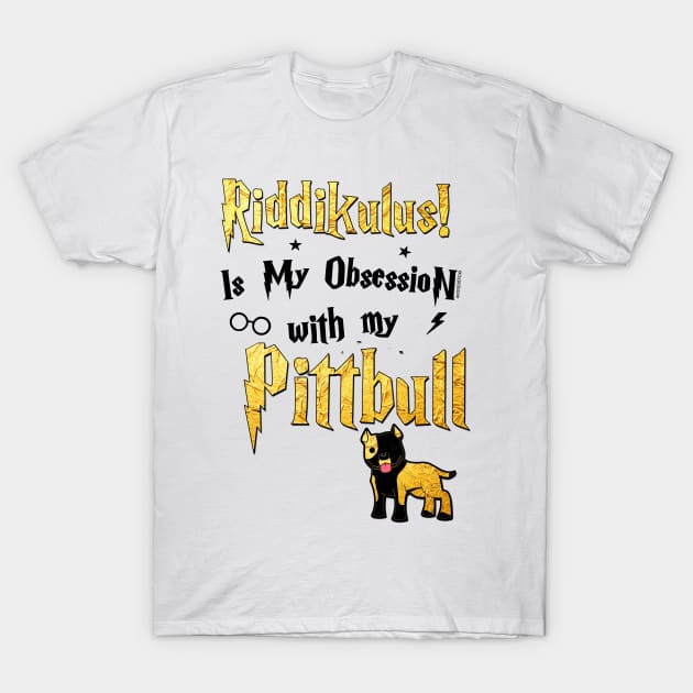 Pitbull T-Shirt by dogfather